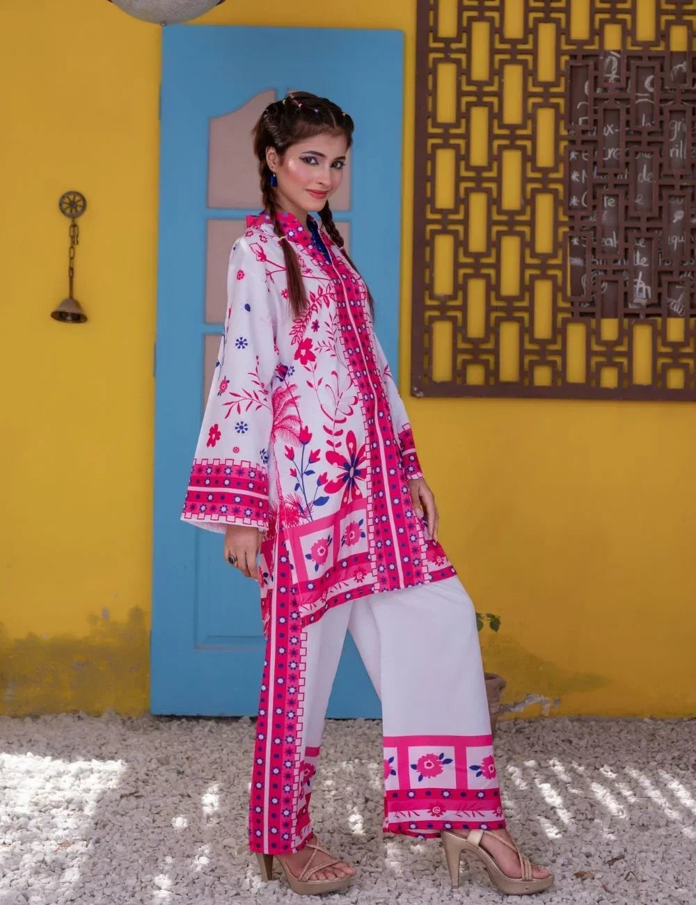 Ravya – 2-pc Co-ord Cotton Silk Set