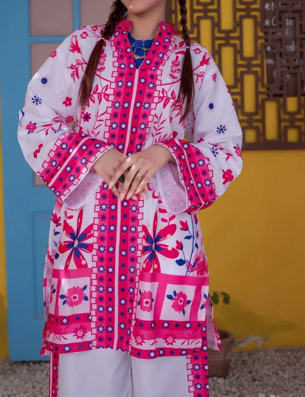 Ravya – 2-pc Co-ord Cotton Silk Set