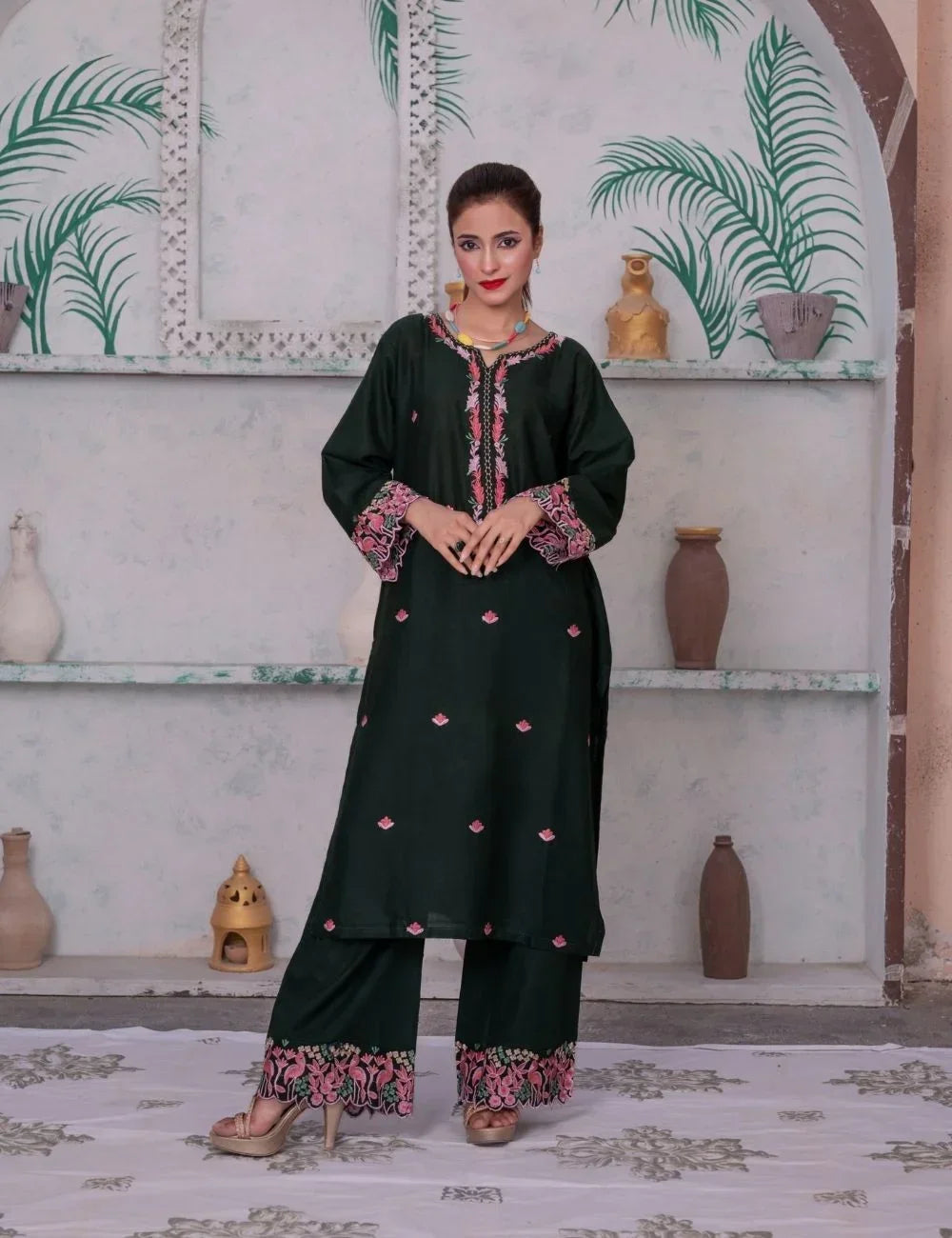 Taraz – 2-pc Long Khaddar Edition
