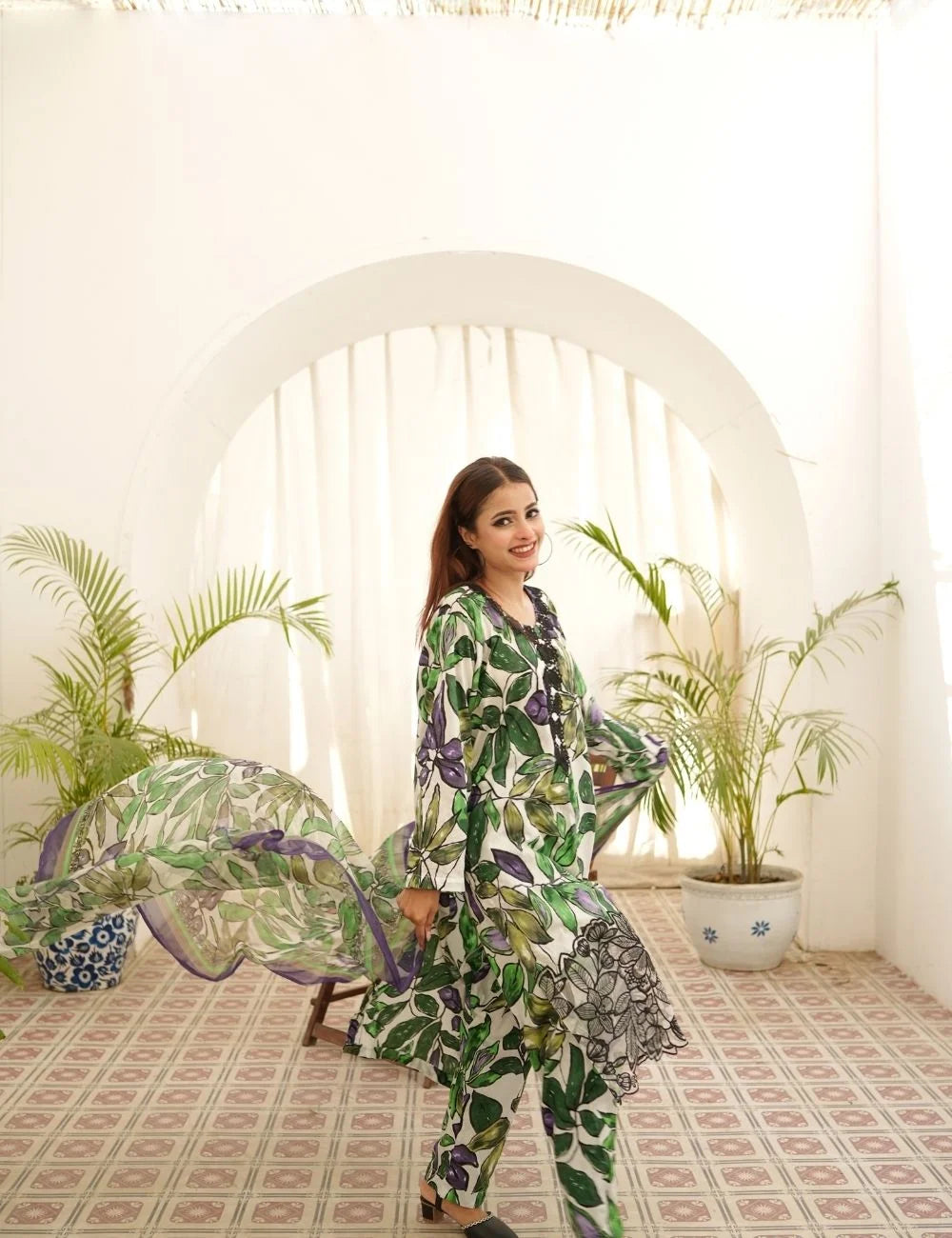 Haya Grace – 3-Pc Elegant Lawn Set (Unstitched)