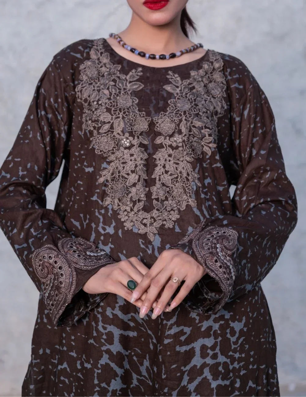 Ranya – 3-pc Unstitched Embroidered Lawn
